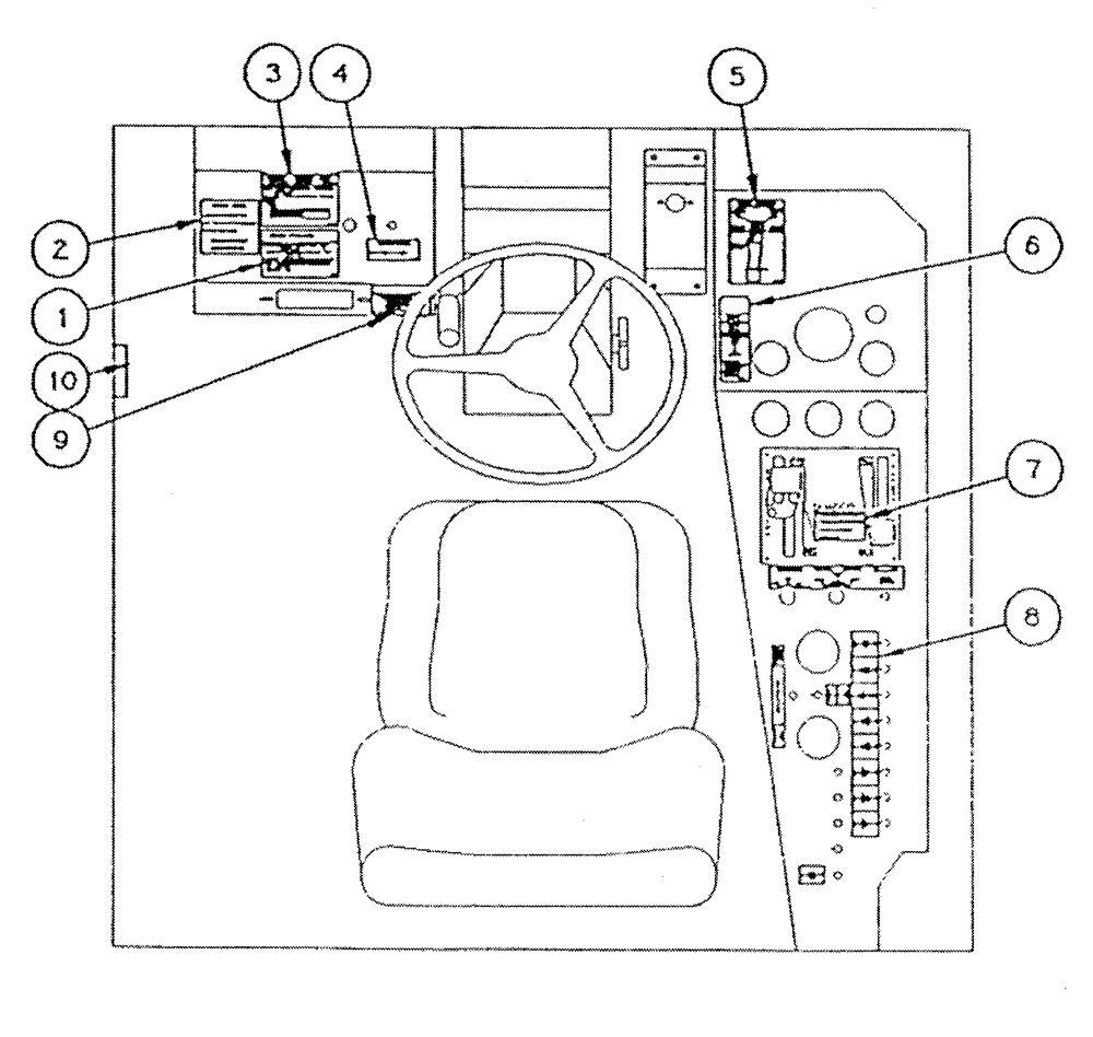 Схема запчастей Case IH PATRIOT - (10-002) - DECALS USED ON PATRIOT (13) - DECALS