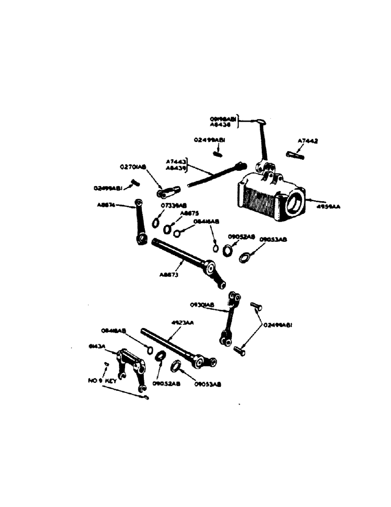 Схема запчастей Case IH 400-SERIES - (200) - PTO CLUTCH THROWOUT (06) - POWER TRAIN