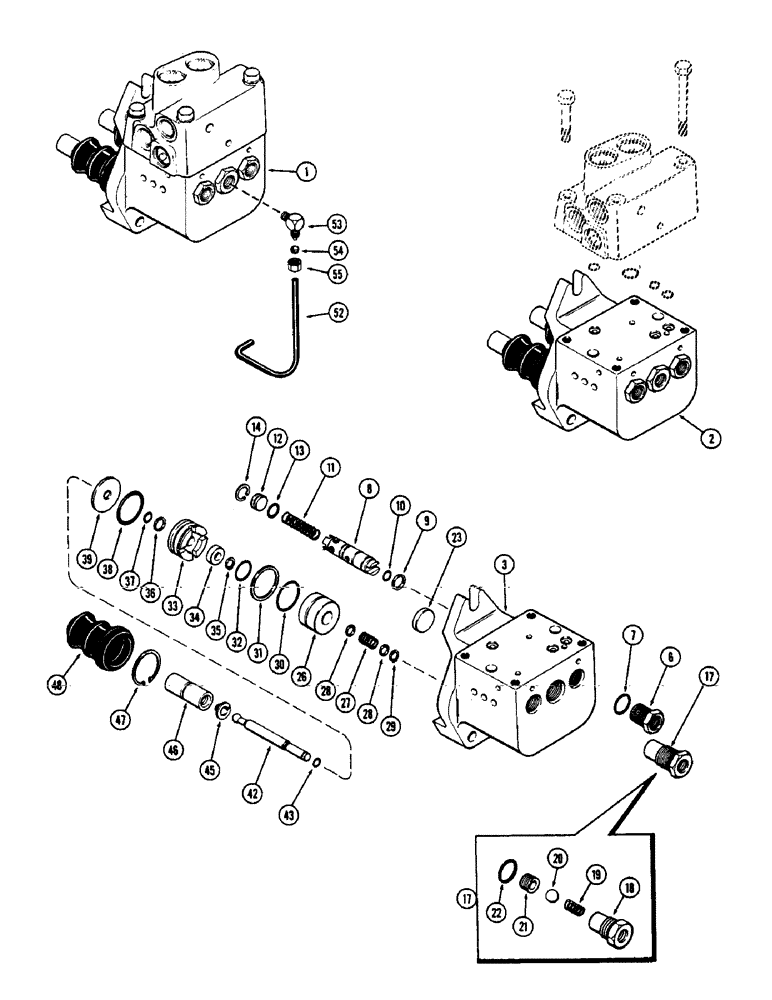 Схема запчастей Case IH 1175 - (135A) - A65054 POWER BRAKE VALVE (07) - BRAKES