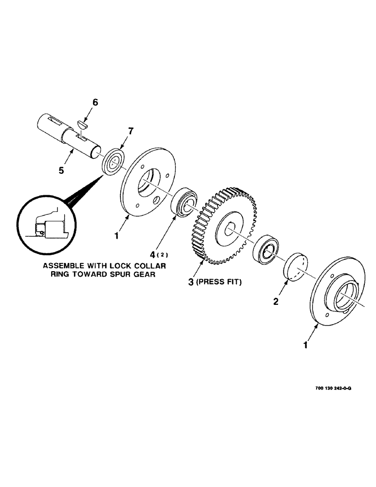 Схема запчастей Case IH 8315 - (5-06) - SHAFT ASSEMBLY, LOWER (09) - CHASSIS