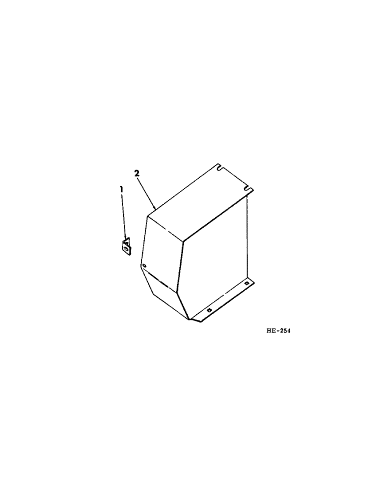 Схема запчастей Case IH 275 - (Q-56[A]) - PLATFORMS, MAIN COUNTERSHAFT DRIVE SHIELD Platforms