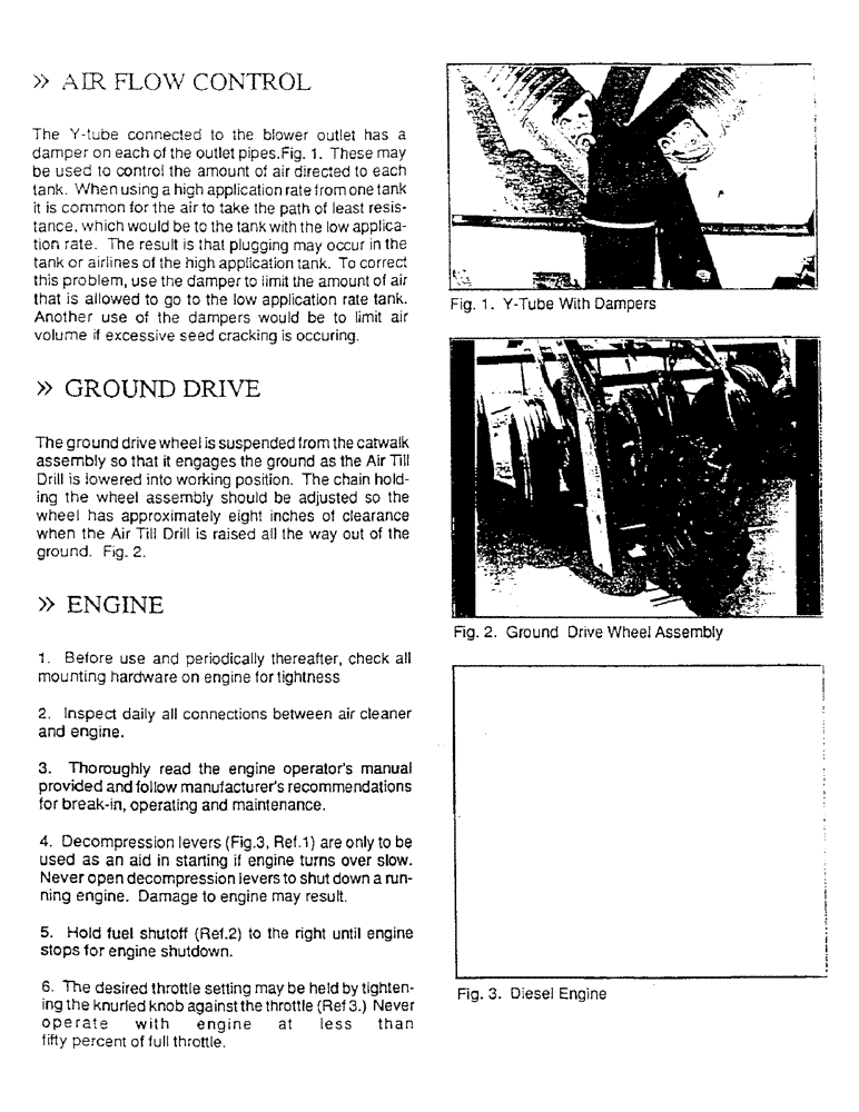 Схема запчастей Case IH 2351 - (03) - OPERATING, CONTINUED 