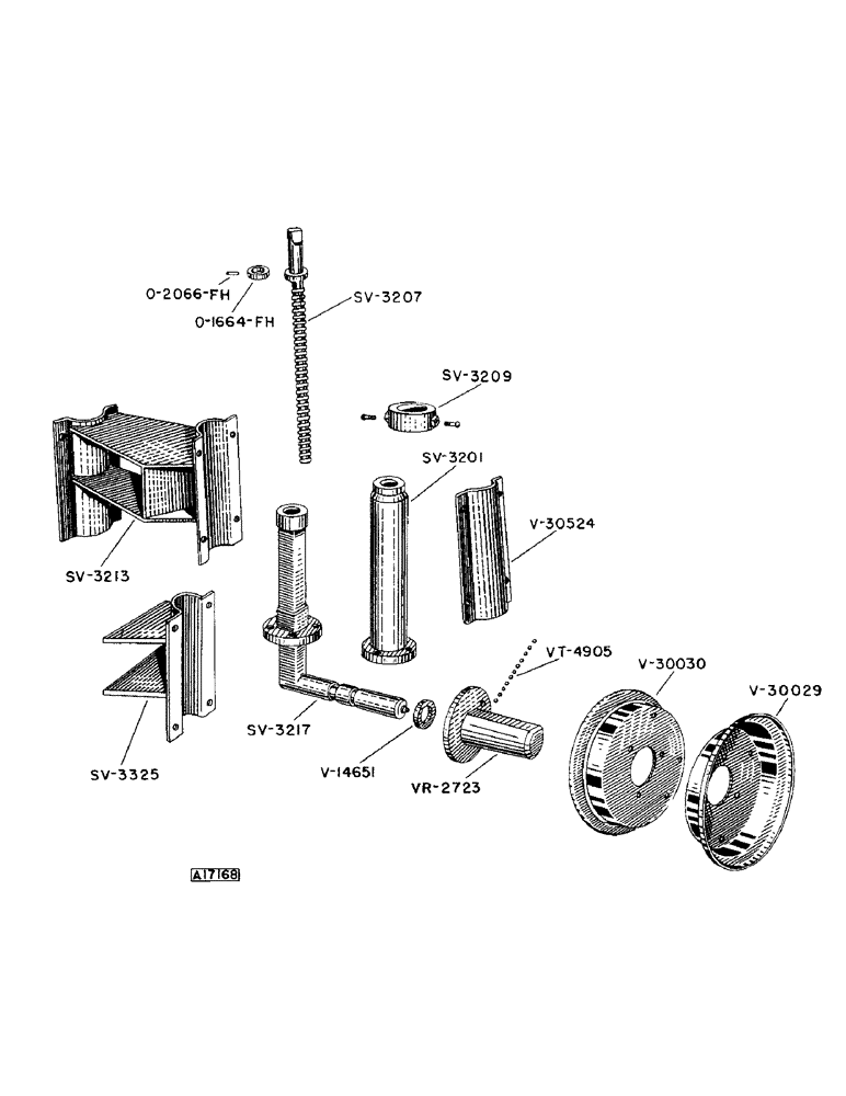Схема запчастей Case IH 301 - (11) - GAUGE WHEEL, 1953 - 1957, QUANTITY USED PER UNIT 