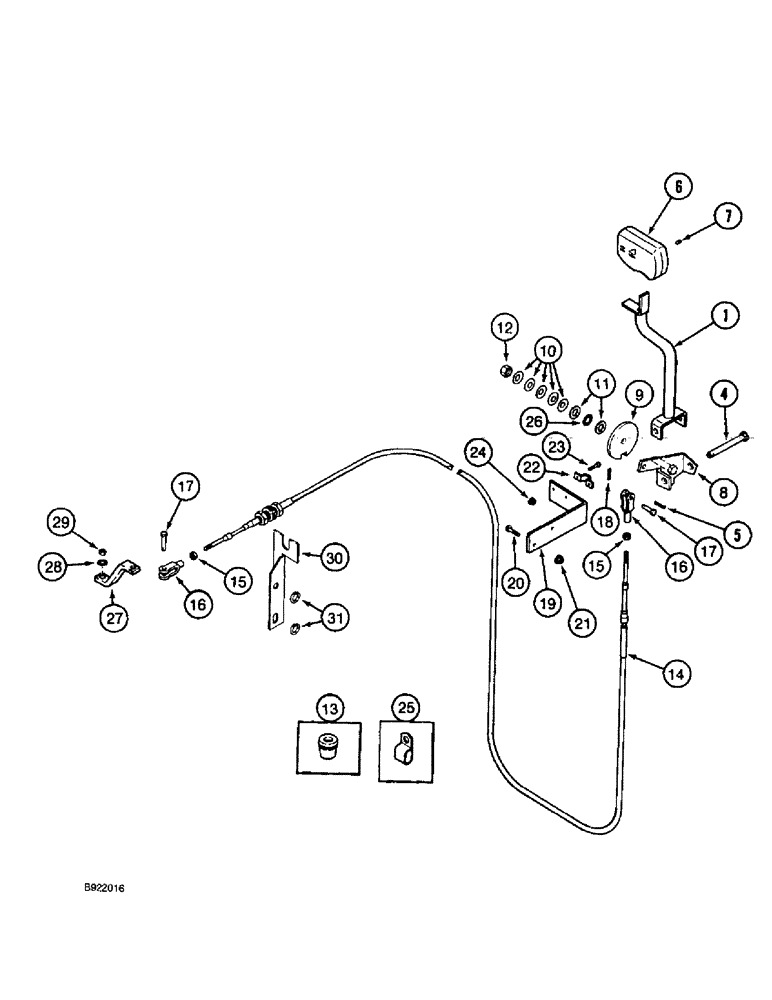Схема запчастей Case IH 1688 - (6-20) - PROPULSION CONTROL (03) - POWER TRAIN