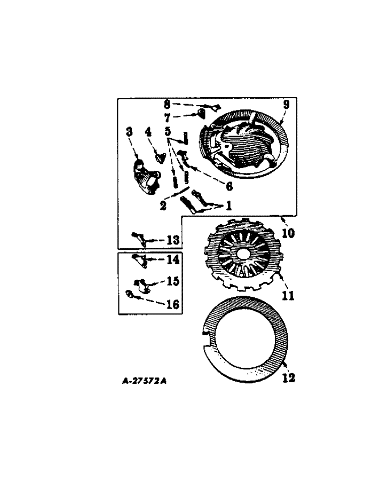 Схема запчастей Case IH 689 - (F-39) - CORN PLANTING EQUIPMENT, FOR COMBINATION HOPPER 