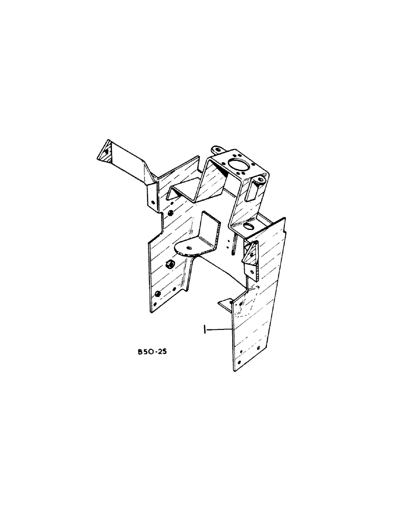 Схема запчастей Case IH 385 - (13-05) - SUPERSTRUCTURE, STEERING SUPPORT (05) - SUPERSTRUCTURE