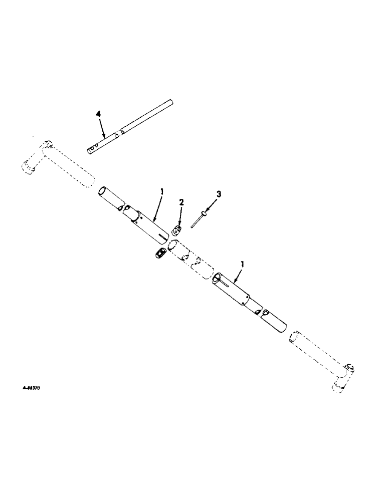 Схема запчастей Case IH 2544 - (J-18) - STEERING MECHANISM, ADJUSTABLE WIDE TREAD FRONT AXLE EXTENSION, FARMALL TRACTORS Steering Mechanism