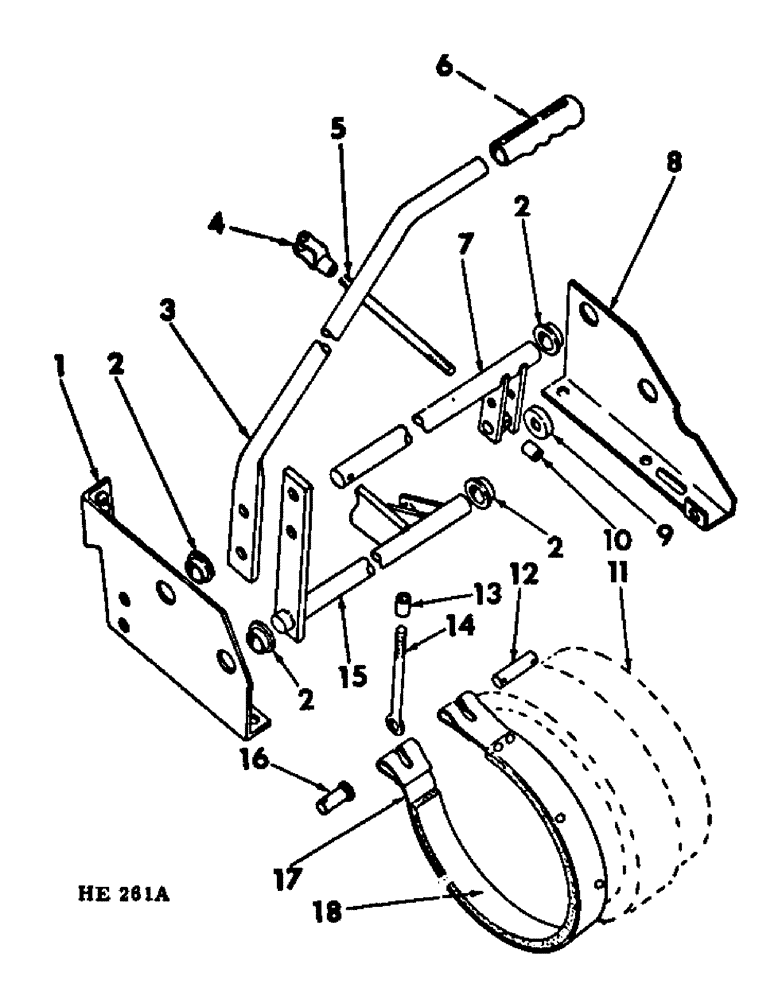 Схема запчастей Case IH 275 - (H-08) - CONTROLS, PLANETARY STEERING CONTROL Controls