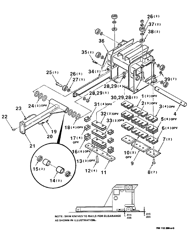 Схема запчастей Case IH 8530 - (5-08) - PLUNGER ASSEMBLY (13) - FEEDER