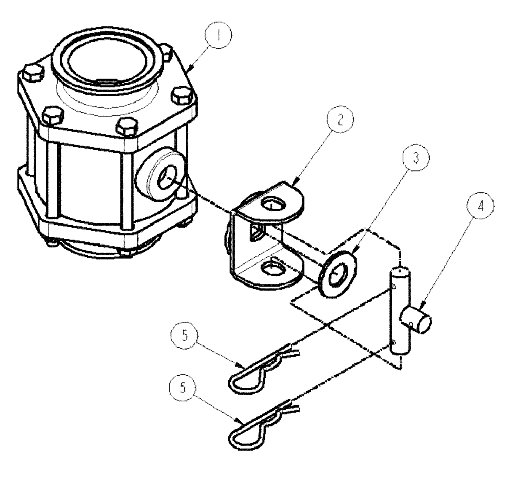Схема запчастей Case IH SPX4260 - (09-044) - VALVE, 3" MANIFOLD BALL Liquid Plumbing