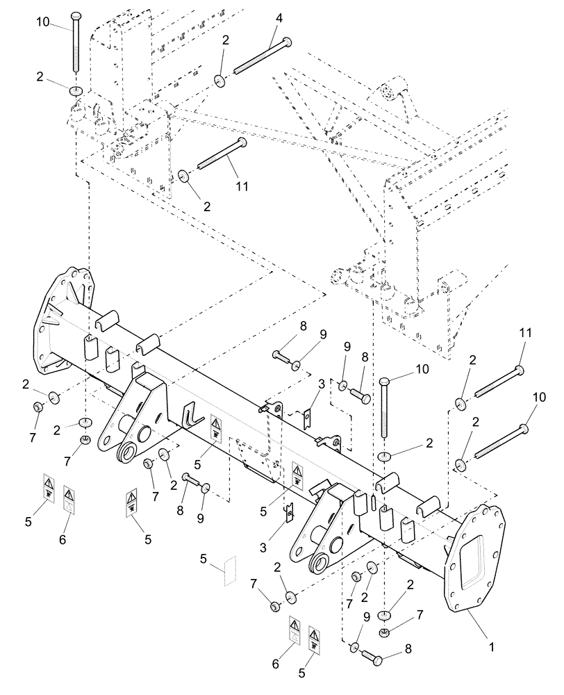Схема запчастей Case IH AFX8010 - (D.10.A.40.01[1]) - FRONT AXLE D - Travel
