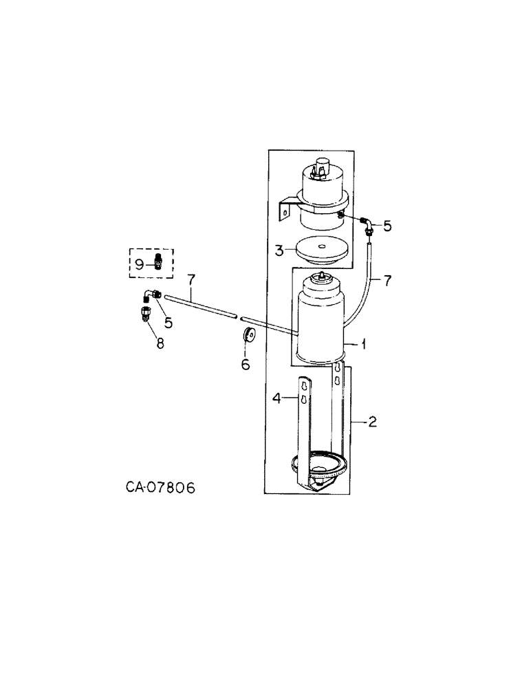 Схема запчастей Case IH 3288 - (12-12) - POWER, ETHER STARTING Power