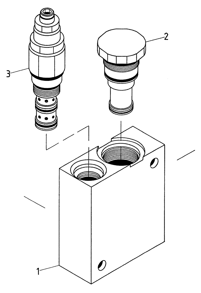 Схема запчастей Case IH 7700 - (B04[90A]) - HYDRAULIC DUMP RELIEF VALVE Hydraulic Components & Circuits