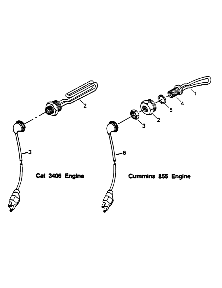 Схема запчастей Case IH 9170 - (04-06) - ENGINE BLOCK HEATER (04) - Drive Train