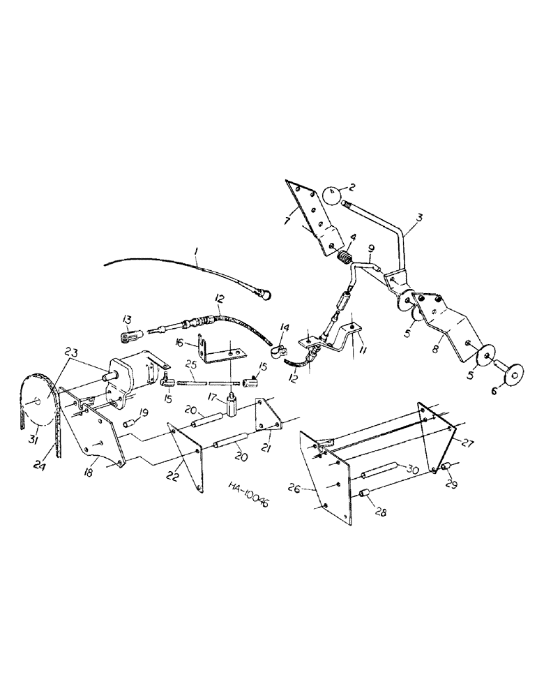 Схема запчастей Case IH 4000 - (12-38) - POWER, POWER CONTROLS C-232 ENGINE, FOR USE ON 4000 WINDROWERS Power