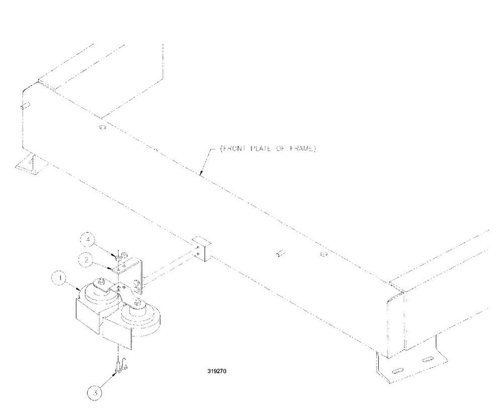 Схема запчастей Case IH SPX3200 - (01-006) - HORN GROUP, DUAL (55) - ELECTRICAL SYSTEMS
