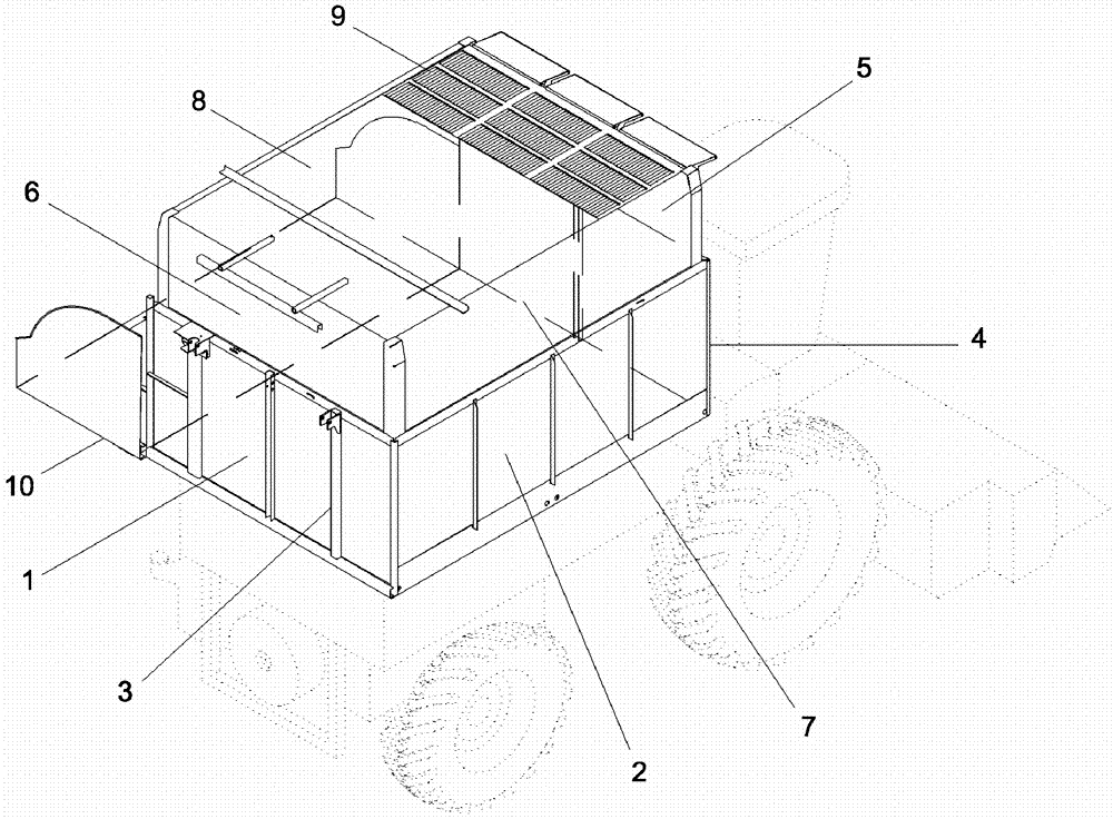 Схема запчастей Case IH 620 - (09D-01) - MAJOR BASKET ASSEMBLIES (16) - BASKET