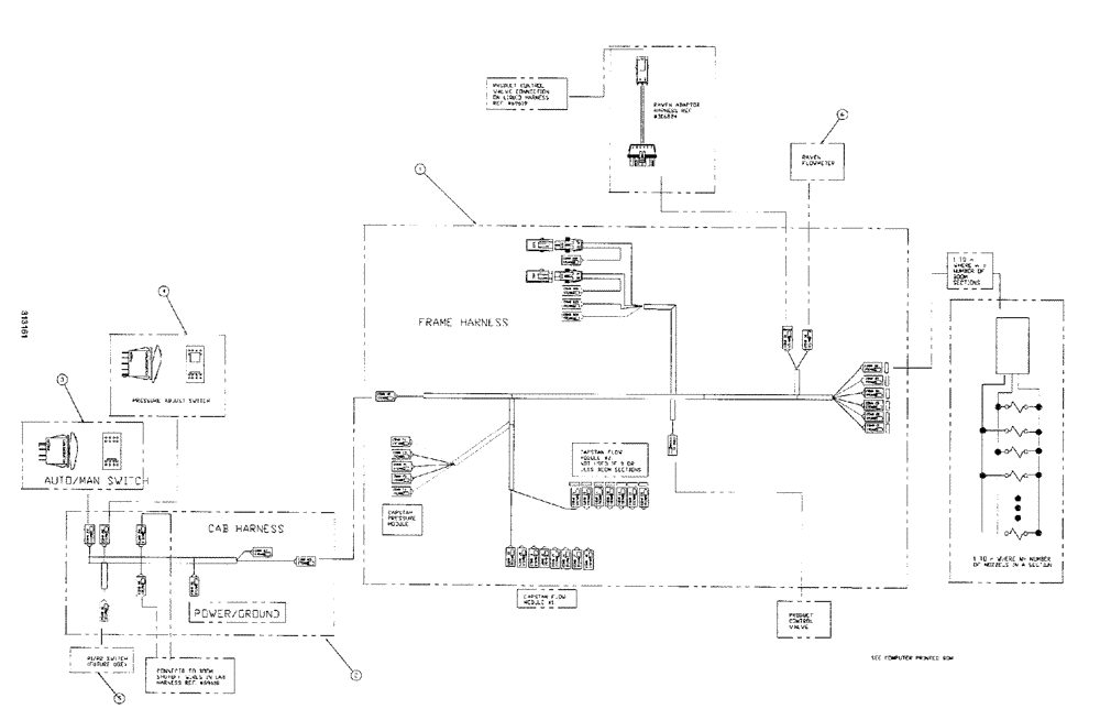 Схема запчастей Case IH SPX3200 - (12-010) - RAVEN CONTROLLER (AIM COMMAND) (78) - SPRAYING