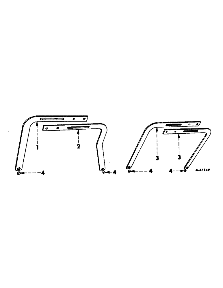 Схема запчастей Case IH 68 - (J-18) - JOCKEY ARCH 