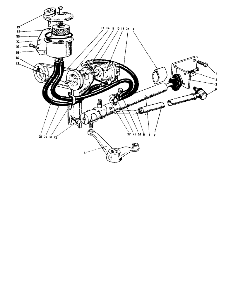 Схема запчастей Case IH 880A - (088) - POWER-ASSISTED STEERING, U599, FABRICATED AXLE, U952, HEAVY DUTY AXLE, OPTIONAL EQUIPMENT Steering & Front Axle