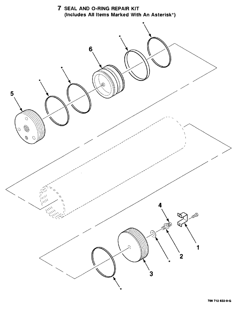 Схема запчастей Case IH 8840 - (08-032) - HYDRAULIC ACCUMULATOR ASSEMBLY (35) - HYDRAULIC SYSTEMS
