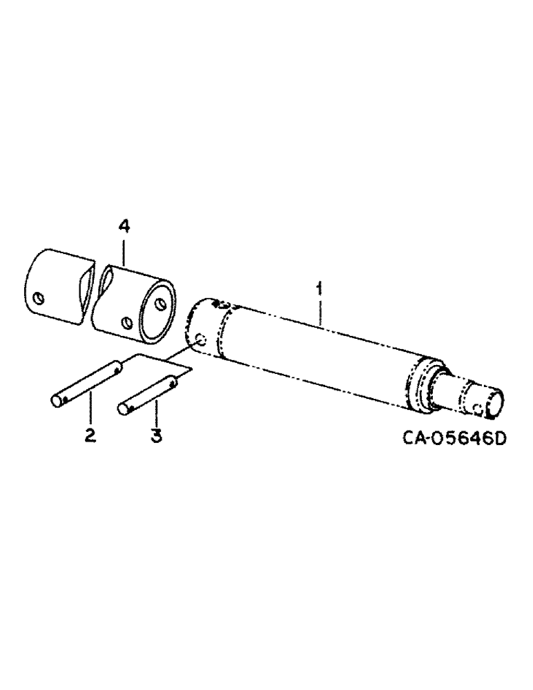 Схема запчастей Case IH 1460 - (10-43) - HYDRAULICS, HEADER LIFT CYLINDER (07) - HYDRAULICS