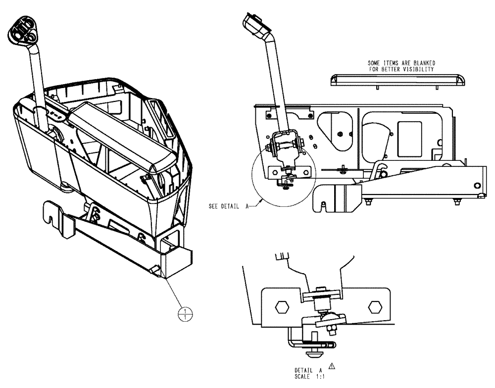 Схема запчастей Case IH TITAN 4020 - (01-050) - CONSOLE, R.H. ASSEMBLY GROUP (10) - CAB