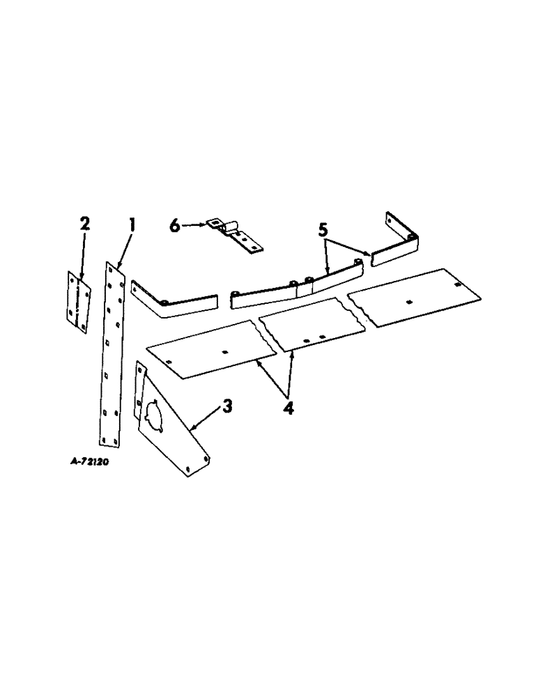 Схема запчастей Case IH 403 - (313) - PLATFORM WEDGE (88) - ACCESSORIES