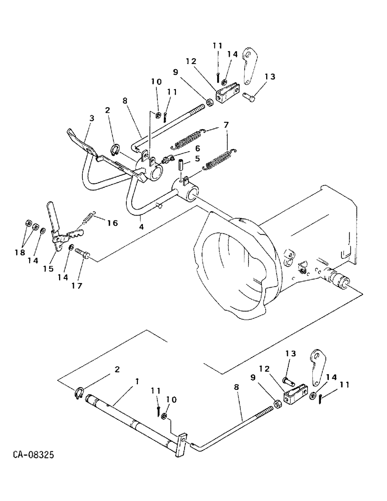 Схема запчастей Case IH 234 - (04-03) - BRAKES, BRAKE CONTROLS, 234 (5.1) - BRAKES