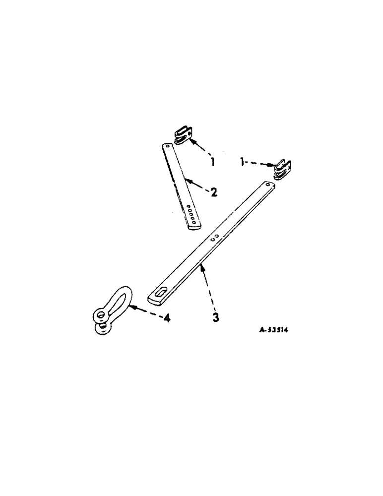 Схема запчастей Case IH 60 - (C-19[A]) - RIGID HITCH 