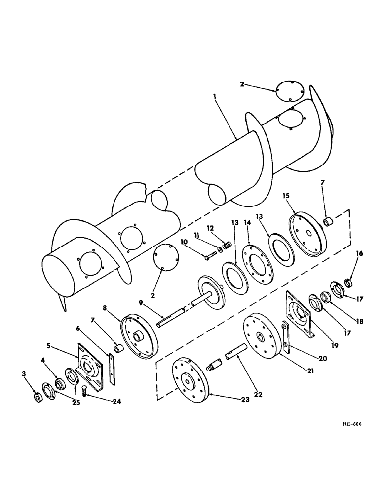 Схема запчастей Case IH 275 - (Q-08) - PLATFORMS, SINGLE AUGER PLATFORM AUGER Platforms