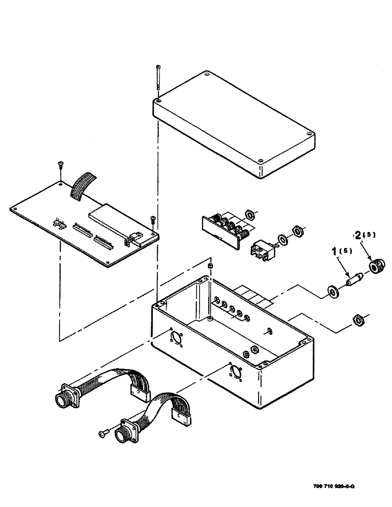Схема запчастей Case IH 8460 - (4-08) - AUTO SEQUENCE BOX ASSEMBLY, ELECTRICAL (06) - ELECTRICAL