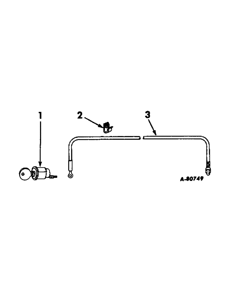 Схема запчастей Case IH FARMALL CUB - (08-24[1]) - ELECTRICAL, MAGNETO IGNITION SWITCH AND CABLE (06) - ELECTRICAL