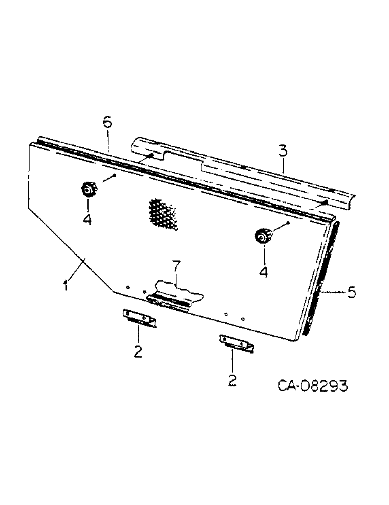 Схема запчастей Case IH 4786 - (12-8) - POWER, ENGINE SIDE COVERS Power