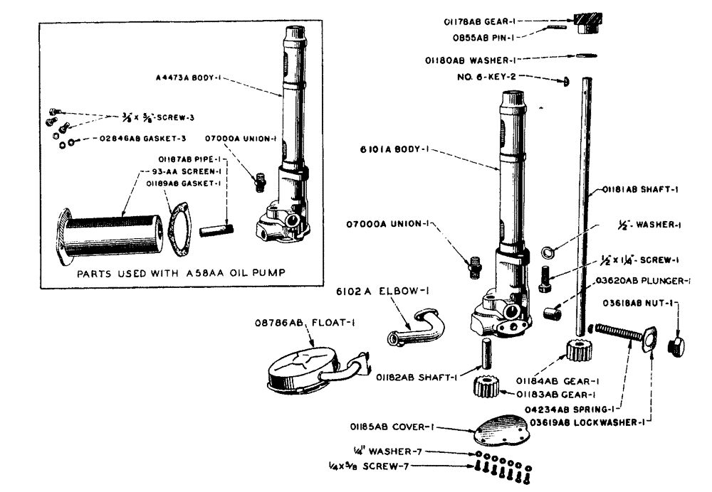 Схема запчастей Case IH LA-SERIES - (003) - OIL PUMP (02) - ENGINE