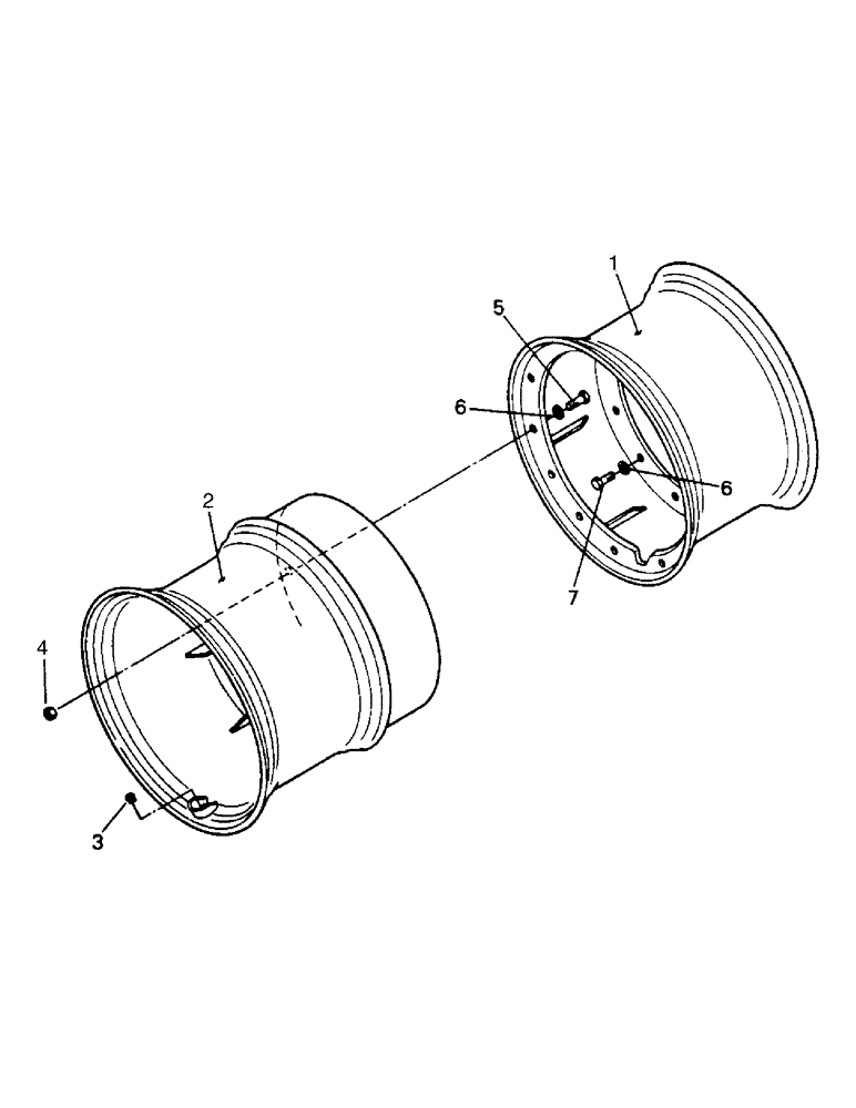 Схема запчастей Case IH PT270 - (11-17) - WHEELS W/HUB BOLTED DUALS, MAIN WHEELS, DUAL WHEELS Options & Miscellaneous