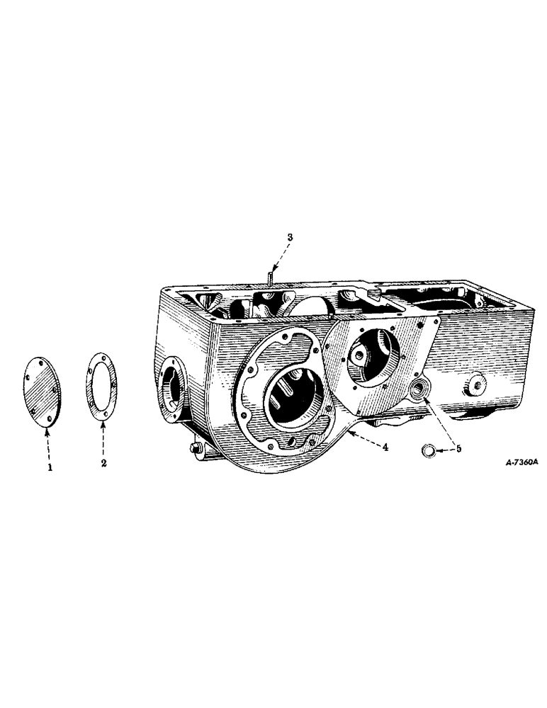 Схема запчастей Case IH FARMALL HV - (111) - CHASSIS, REAR FRAME (12) - CHASSIS