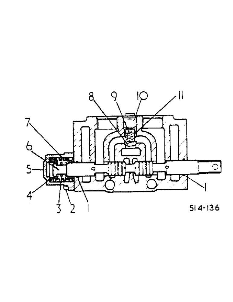 Схема запчастей Case IH 674 - (10-19) - DOUBLE ACTING AUXILIARY VALVE ASSEMBLY, UP TO S/N 101572 (07) - HYDRAULICS