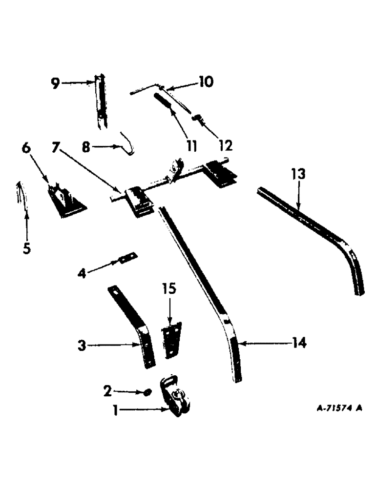 Схема запчастей Case IH 670 - (AH-4) - GANGS AND DISK PITCH EXTENSION ATTACHMENT 