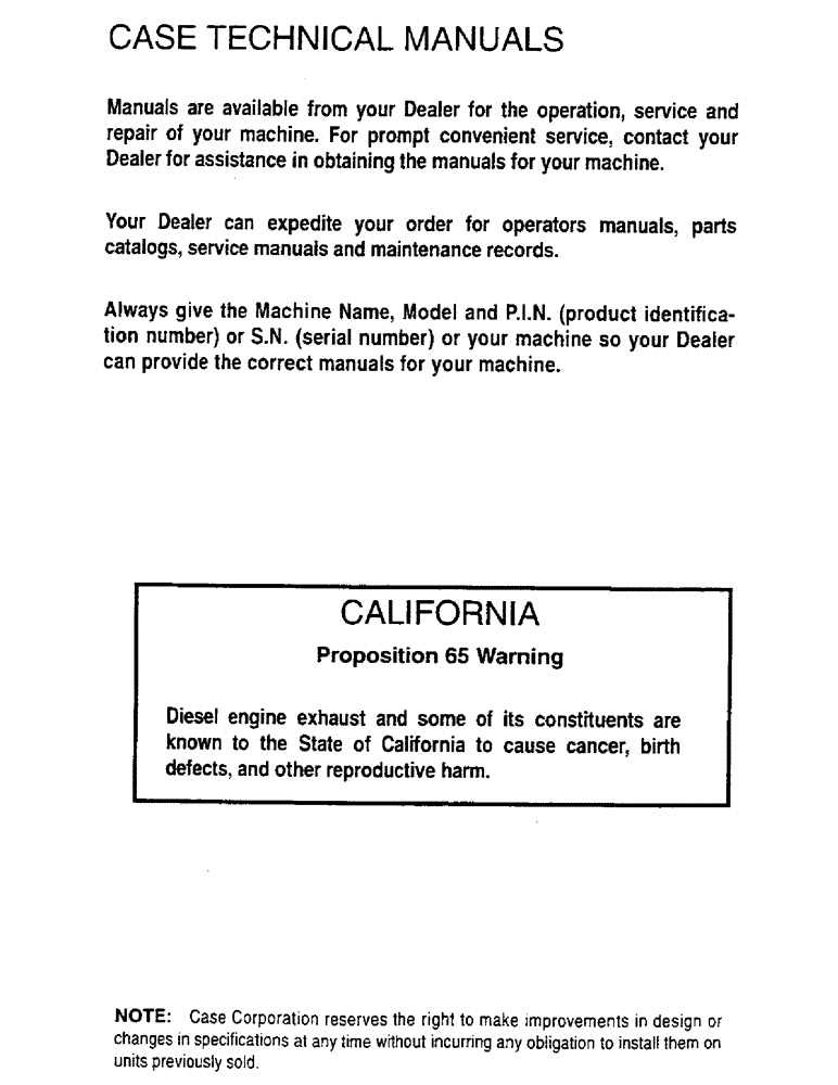 Схема запчастей Case IH 1802 - (72) - CASE TECHNICAL MANUALS 