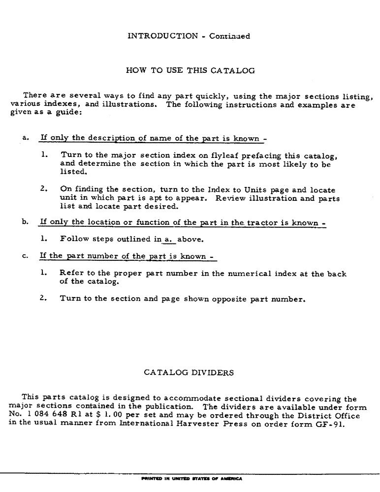 Схема запчастей Case IH 1456 - (00-06) - INTRODUCTION - CONTINUED (00) - GENERAL