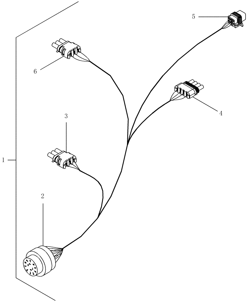 Схема запчастей Case IH CPX620 - (04-18) - HARNESS, SIDE - ROW GUIDANCE SYSTEM (06) - ELECTRICAL SYSTEMS