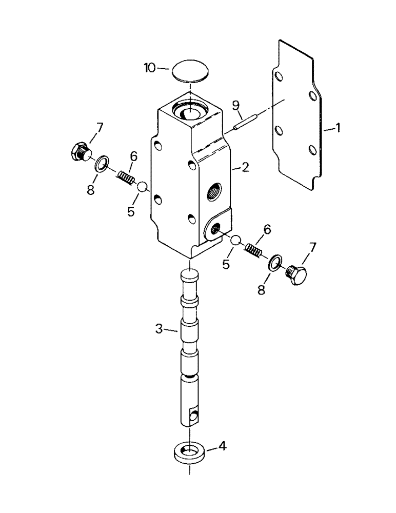 Схема запчастей Case IH KR-1280 - (04-42) - MODULATOR VALVE ASSEMBLY (04) - Drive Train