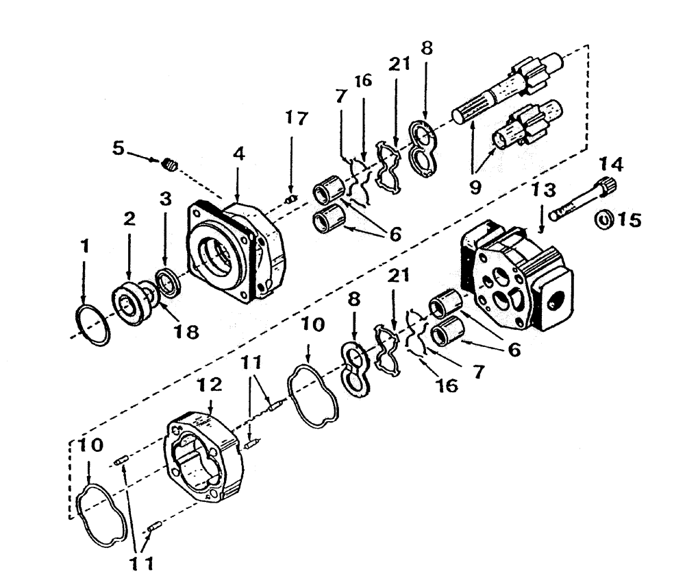 Схема запчастей Case IH 7000 - (B02-75) - HYDRAULIC MOTOR * M350A Hydraulic Components & Circuits
