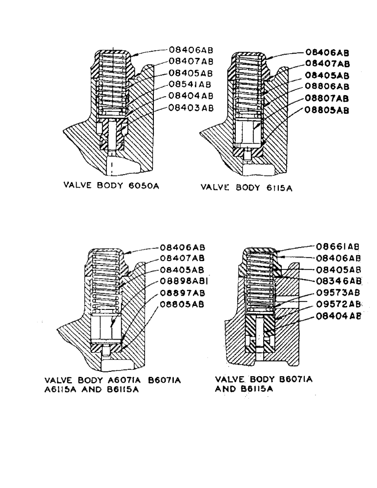 Схема запчастей Case IH DV-SERIES - (159) - HYDRAULIC CONTROL UNIT, HYDRAULIC RELIEF VALVE (08) - HYDRAULICS