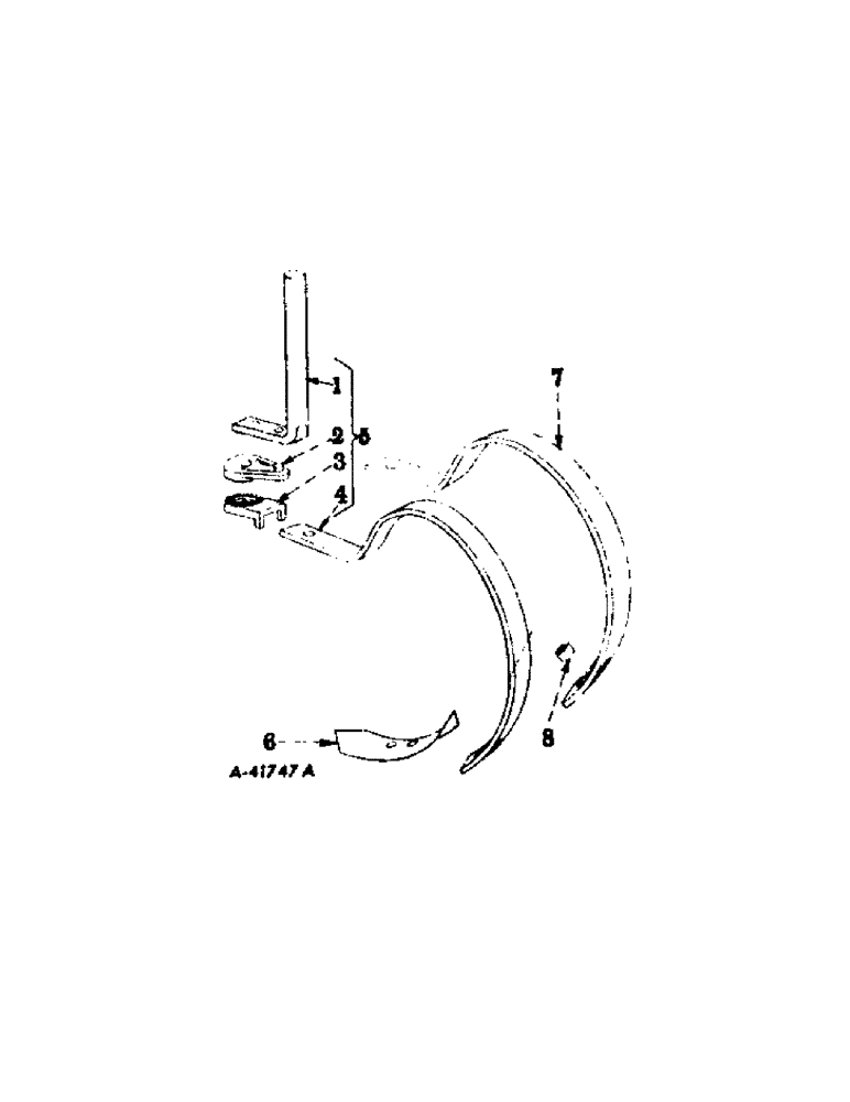 Схема запчастей Case IH 53 - (F-20) - SPRING TEETH, SINGLE 