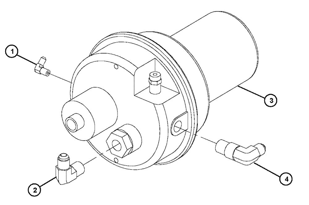 Схема запчастей Case IH 4375 - (07-012) - AIR DRYER GROUP Pneumatics