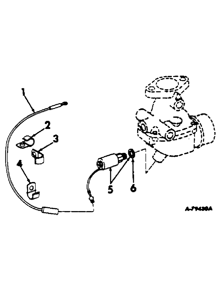 Схема запчастей Case IH 303 - (332) - BD-220 ENGINE, 3-9/16 X 3-11/16, FUEL SHUT-OFF (10) - ENGINE