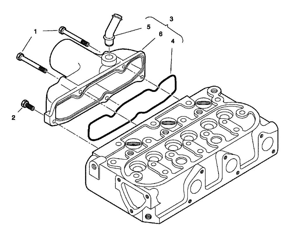 Схема запчастей Case IH SCOUT XL - (10.254.02[01]) - DIESEL INLET MANIFOLD (10) - ENGINE
