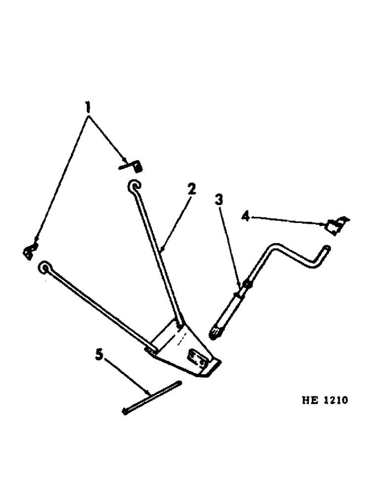 Схема запчастей Case IH 155 - (J-04) - PRODUCT GRAPHICS, HITCH STAND 